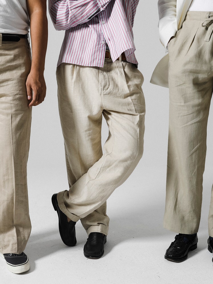 Linen Pants Make Shorts Look Goofy